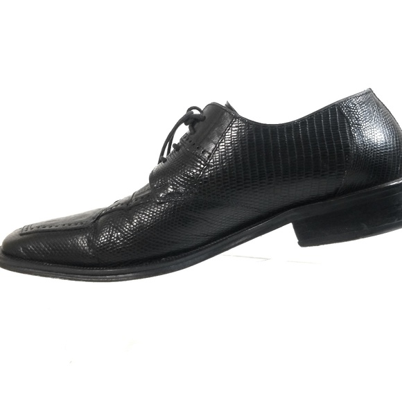 David Eden Lowell Men Crocodile Lizard Oxford 10